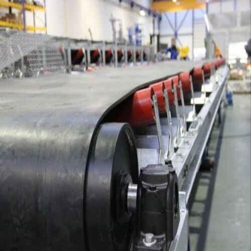 Belt Conveyor Roller - Steel, Customized Size, Silver Color | Load Capacity 501-1000 kg, 1 Year Warranty, Industrial Usage