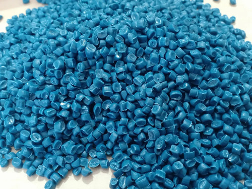 Blue Plastic Reprocess Granules Dana