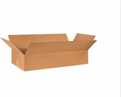 Corrugated Boxes - Coated Paper & Corrugated Board, Square Shape, Brown Color | Cost-effective, Customizable Sizes, Moisture Resistant, Easy To Stack, Printable Surface, Recyclable, High Strength-to-weight Ratio