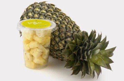 Cut Pineapple - Organic, Yellow Color, Sweet Taste | FSSAI Certified, Cut Size, Ideal for Snacking and Cooking