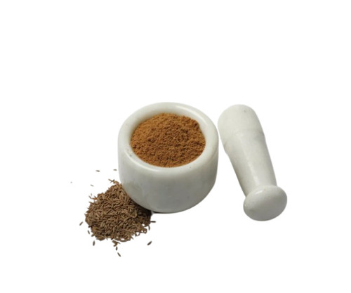 Cumin Seed Powder - European Quality, Organic and FSSAI Certified, Brown Dried Powder for Cooking