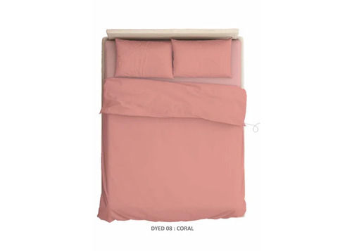 Dyed Coral Bed Sheet