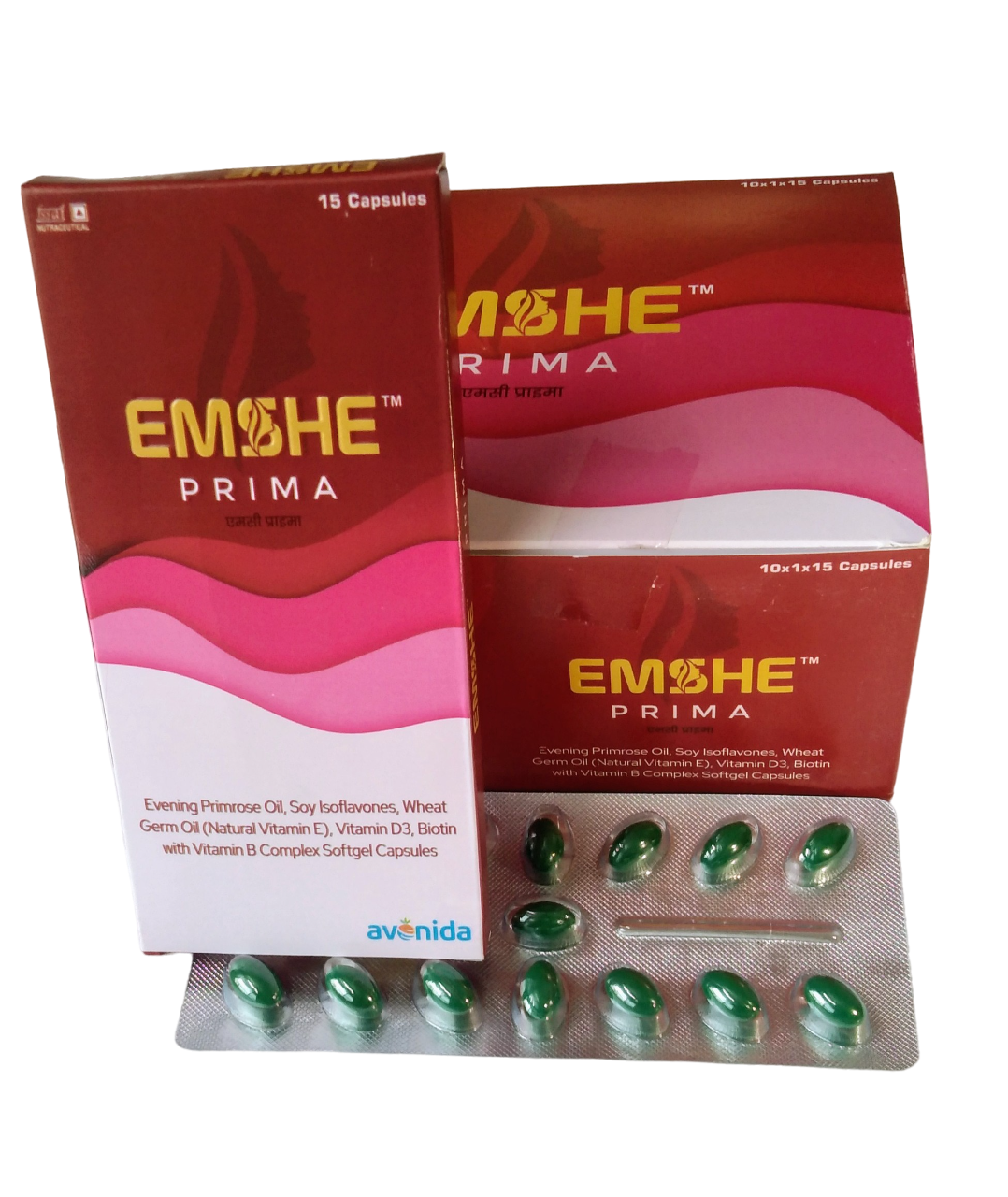 Emshe Prima Capsules - Origin: India