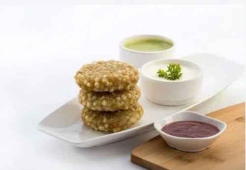 Frozen Sabudana Vada - Vegetarian Frozen Diet, Cool And Dry Storage | Customized Packaging Size, Flavorful Sabudana Vada Treat