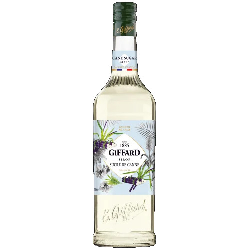 Giffard Sugarcane Syrup - 1000ml Non-Alcoholic Liquid | Intense Sugarcane Flavor, Versatile Use in Cocktails and Mocktails, High-Quality Ingredients, Long Shelf Life