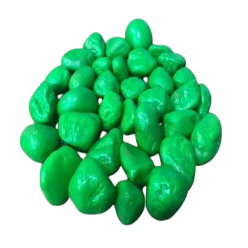 Green Colour Stone Pebbles