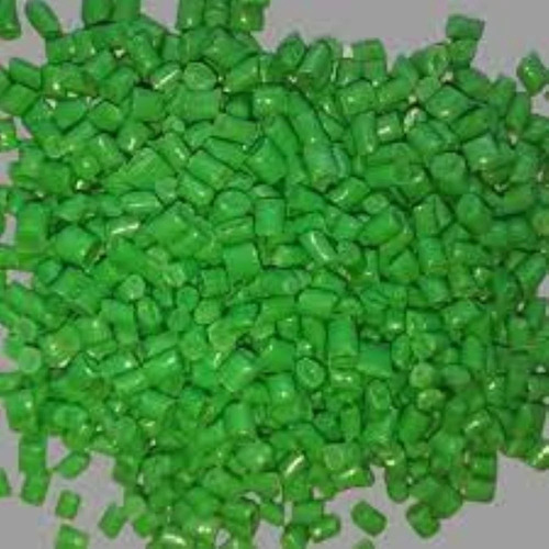 Green Plastic Reprocess Granules - PET Material, Industrial Grade, Green Color | Recycled, Eco-Friendly, Ideal for Plastic Industry Applications