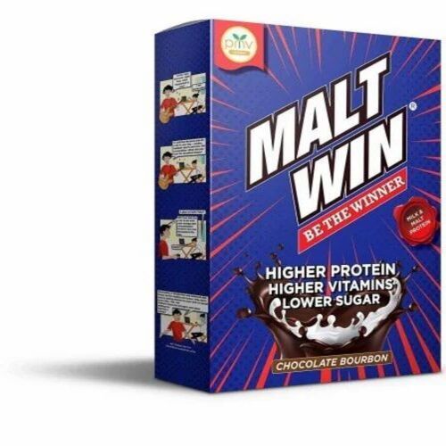 Malted Milk Food - 15g Protein, 20g Sugar, 450g Powder | Box Packaging, Ideal for Office Pantry & Home Use