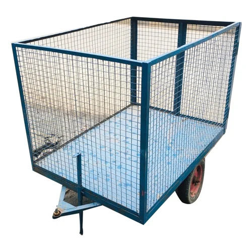 Mild Steel Wire Mesh Trolley - Color: Any