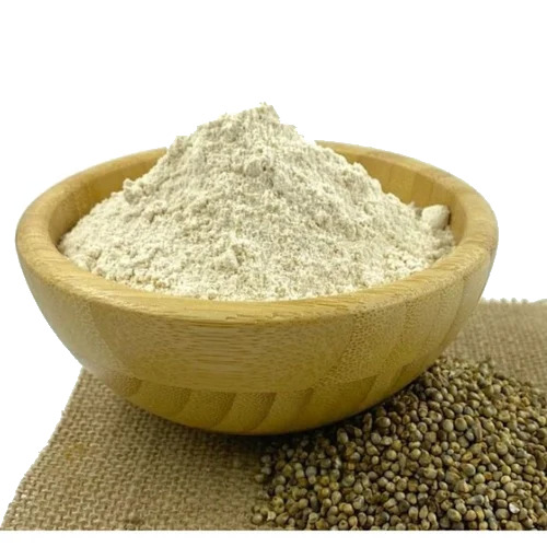 Organic Creamy White Bajra Flour - Powder, 100% Organic, Gluten-Free, Rich in Protein, High in Fiber, Easy to Digest, Perfect for Rotis and Porridge, Supports Weight Management, Boosts Immunity