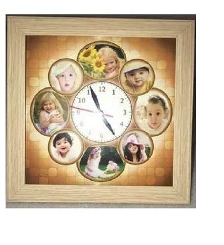 Personalised Photo Wall Clock