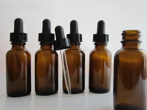 Pharmaceutical Amber Glass Dropper Bottles