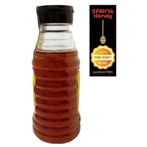 Spring Honey Pure And Natural Honey 250 Gm Squeezy Bottle - 100% Pure Honey , Nutrient-Rich and Antioxidant Packed, Easy to Pour Design