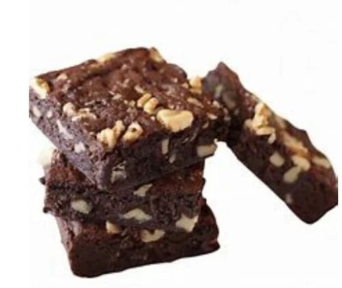 Walnut Brownie - Shape: Square Color: Brown | Flavor: Chocolate FSSAI Certified Solid Form Walnut Infusion