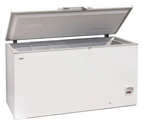 White Deep Freezer - High Quality, Rectangular Shape | 240V Electrical Power Source