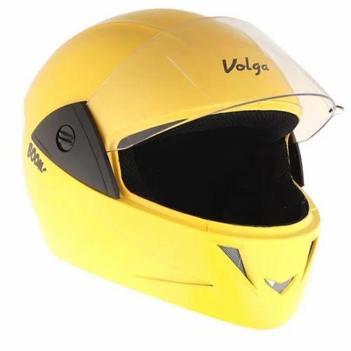 Yellow Full Face Bike Helmets