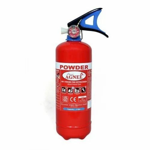 ABC Fire Extinguisher - 4Kg Capacity, Durable Mild Steel Body, Fine Finished , Industrial Use, 15-60 Second Discharge Time, 1 Year Warranty