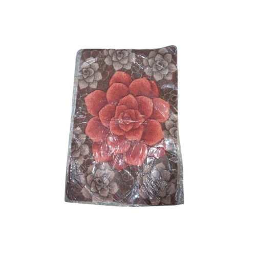 Anti Skid Cotton Door Mat - Rectangle, Red/Brown/Black Color Options | Anti Slip, Waterproof, Shrink Resistant