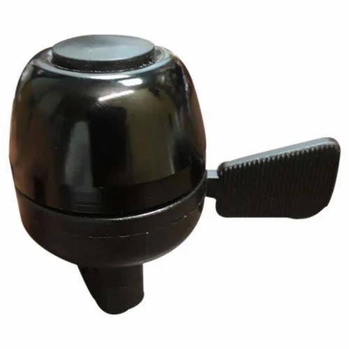 Bicycle Two Tone Bell - Mild Steel, Customized Size, Round Shape, Fine Finish | Durable Manual Function for Side Ringing