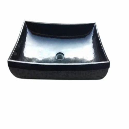 Black Stone Table Top Basin