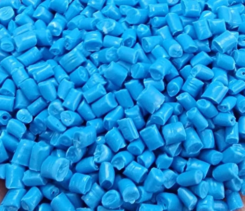 Blue PPCP Granules - Recycled, Industrial Grade Polypropylene, Blue Color | Eco-Friendly Material for Plastic Industry Applications