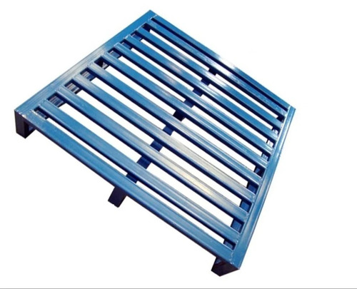 Blue Premium Mild Steel Pallet - Load Capacity: 10 Tonne