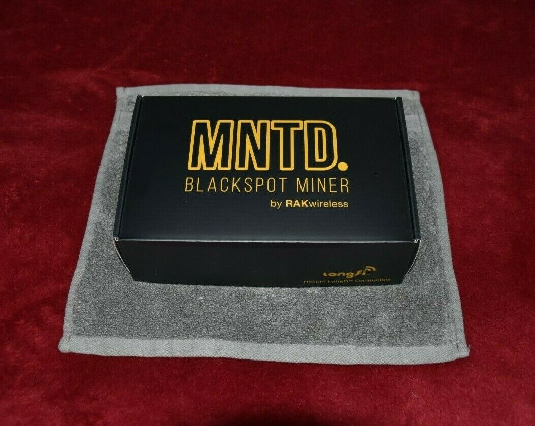 Brand New MNTD GoldSpot Helium Hotspot Crypto Miner - RAK Wireless