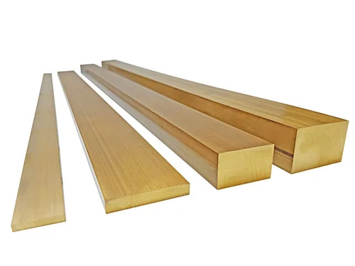 Brass Flat Bars - Durable Corrosion Resistant High Strength Brass, For Commercial Use