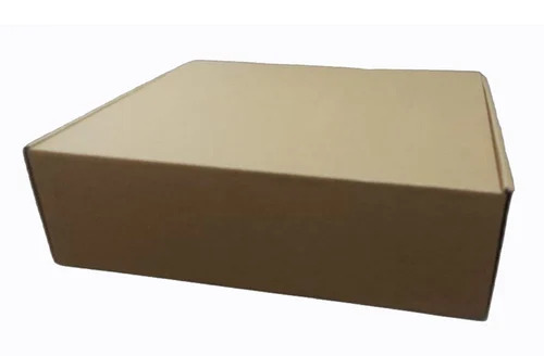 Brown 3 Ply Corrugated Boxes - Eco-Friendly Kraft Paper Material, Rectangular Shape for Personal Care, Gift & Crafts Use