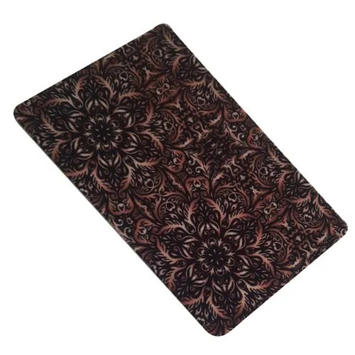 Brown Velvet Door Mat