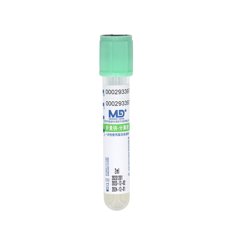 Gel and Sodium Heparin Blood Collection Tube for Blood rheology biochemistry