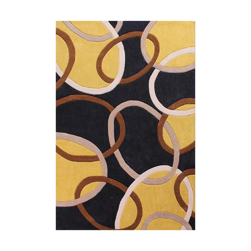 Hand Tufted Woollen Carpets - Multicolor, Rectangular Shape | Stain Resistant, Hand Washable, Customized Sizes & Colors