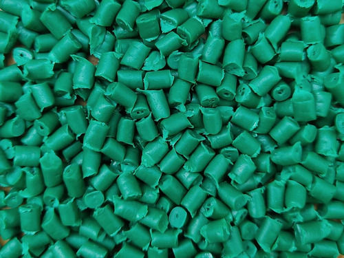 HD Crate Green Plastic Granules