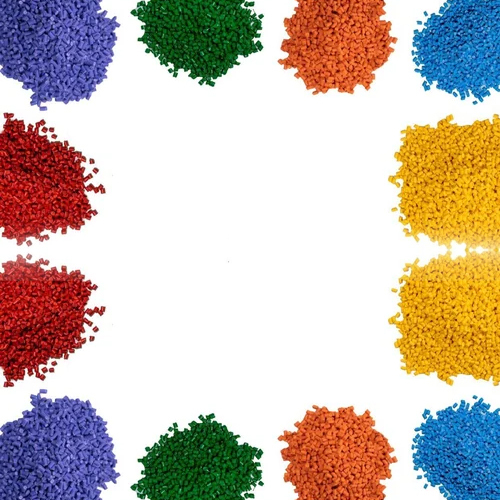 Multi-Color Masterbatch - Recycled PP Granules, Highly Pure for Injection Molding Applications