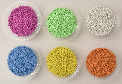 Multi-Color PP Granules - Industrial Grade, Recycled Material | Eco-Friendly Plastic Solution
