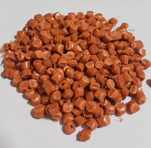 Orange PP Granules - Industrial Grade, Recycled Material, Eco-Friendly, Vibrant Orange Color