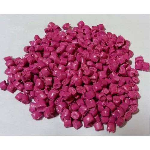 PP Pink Granules - Recycled Plastic Material, Industrial Grade, Color: Pink | Eco-Friendly Solution for Plastic Industry Applications
