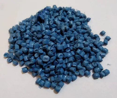Sky Blue PP Granules - Recycled Industrial Grade, Eco-Friendly Plastic Material
