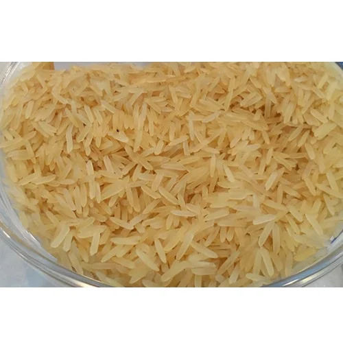 Sugandha Golden Sella Basmati Rice - 7.80 mm Average Grain Length, 12% Max Moisture | Extra Long Grain, Intense Aroma, Fluffy and Non-Sticky, Rich in Nutrients, Digestive Friendly, Perfect for Biryani and Pulao