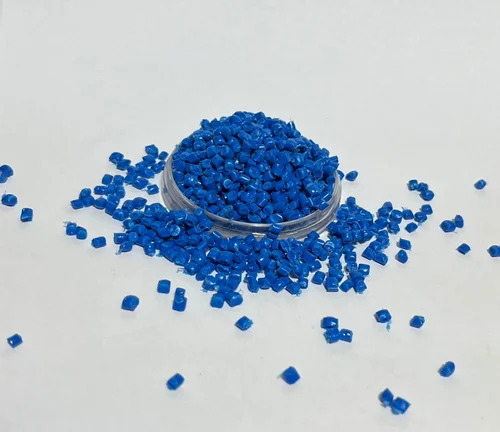 Super Blue PP Granules - Recycled Industrial Grade PP Material | Eco-Friendly Designed for Plastic Industry Applications