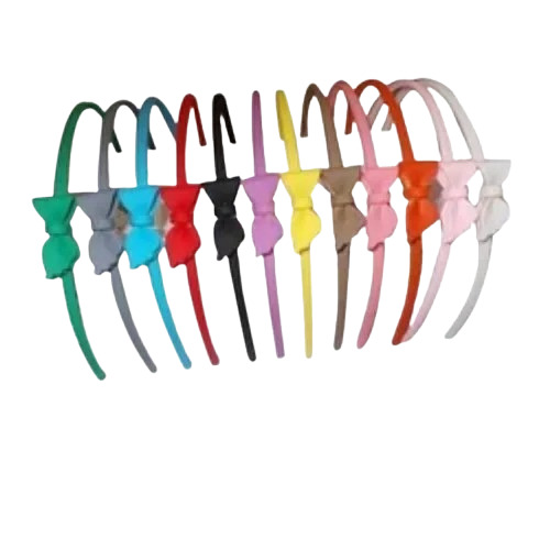 Traditional Hair Band - Plastic Free Size | Stylish Comfortable High Grip Multicolor for Women and Girls