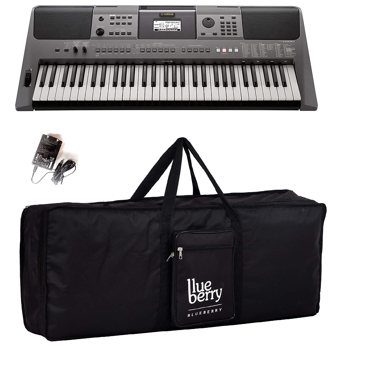 YAMAHA PSR-I500 PORTABLE KEYBOARD WITH ADAPTOR