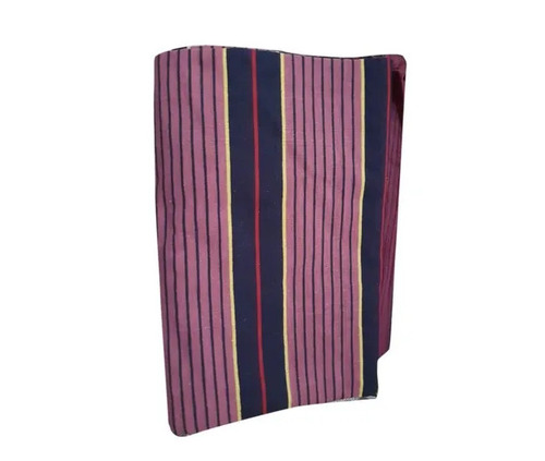 12x9 Feet Handloom Cotton Durrie - Rectangular Strip Pattern, Washable Design | Ideal for Floor Use, Handloom Technique, Made in India