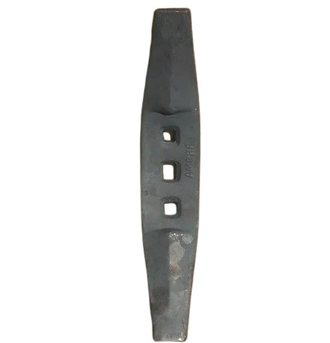 16 Inch Cultivator Blade - High Carbon Steel, 2.300 Kg Weight, 16 Inch Length, 75 mm Height, 10 mm Hole Size, Black Color | General Use: Agricultural