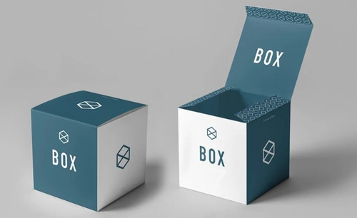 3 Ply Printed Packaging Box - Recycled Kraft Paper