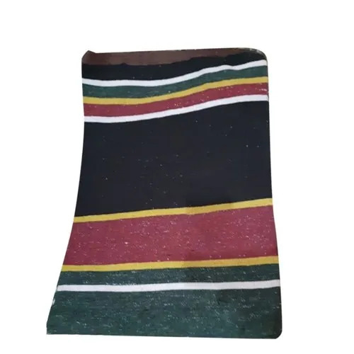 9x6 Feet Cotton Handloom Durries - Washable Rectangular Shape, Striped Pattern Ideal for Floor Use