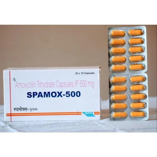 Amoxycillin Trihydrate Capsules 500 mg