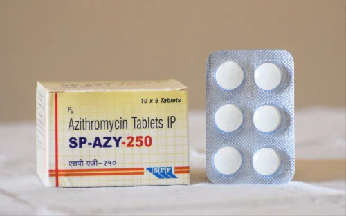 Azithromycin - 250 mg IP Tablets | Grade: Medicine, Prescription Required, Application: For Hospital and Clinic