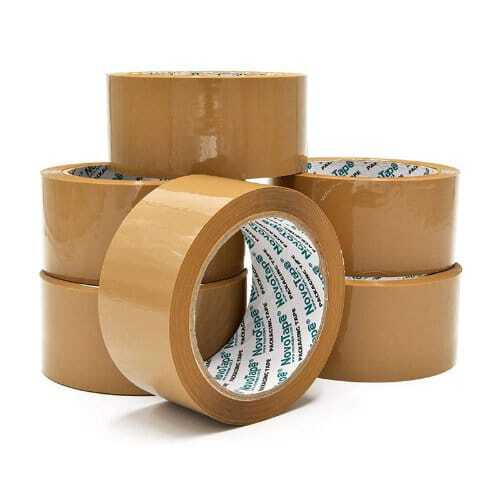 Brown Tape - Heavy Duty Acrylic Waterproof Sealing Tape, Strong Adhesion and Tear Resistant, Eco-Friendly Option with Easy Application and High Tensile Strength