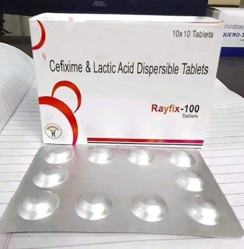 Cefixime And Lactic Acid Dispersible Tablets - Medicine Grade, Prescription Required | For Hospital, Clinic Usage, Medicine Type: Dispersible Tablets